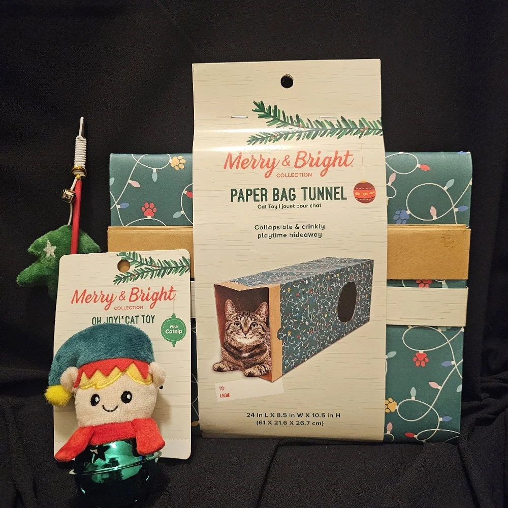 Merry & Bright Cat Toy Set